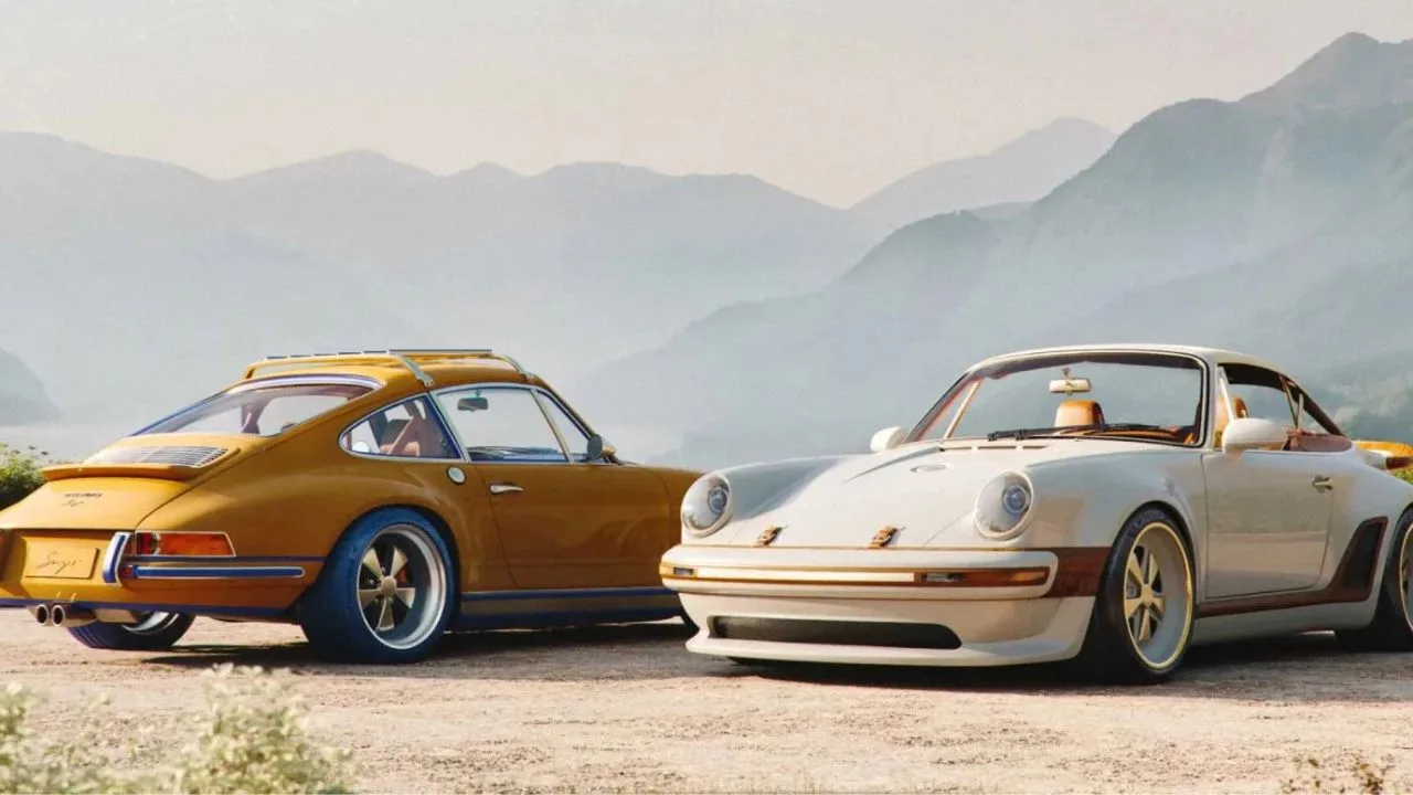 porsche loui Louis Vuitton e Singer criam dois Porsche 911 que parecem saídos de um cofre de colecionador