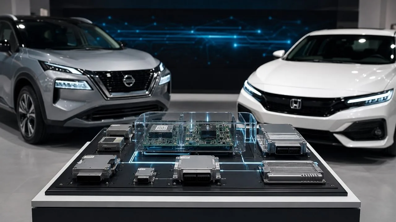nissan honda Nissan e Honda vão dividir sistema operacional e unidades eletrônicas dos carros: entenda o que muda para os próximos modelos