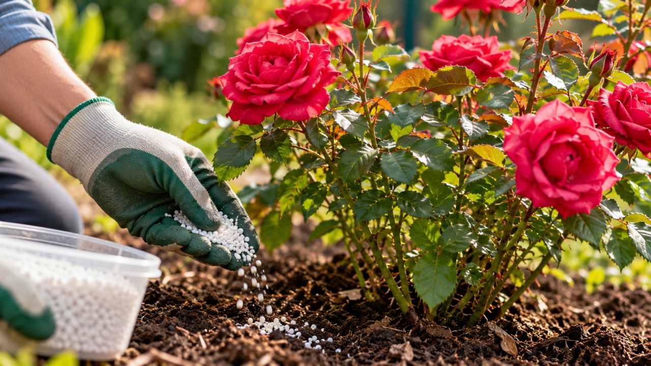 Ureia nas roseiras: a dose exata que faz florir mais e evita queimar as folhas