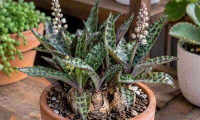Escila (Ledebouria socialis) forma bulbos que parecem joias: veja como cultivar essa suculenta rara dentro de casa