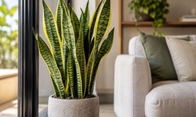 Língua-de-sogra é a planta que sobrevive ao esquecimento e ainda purifica o ar à noite