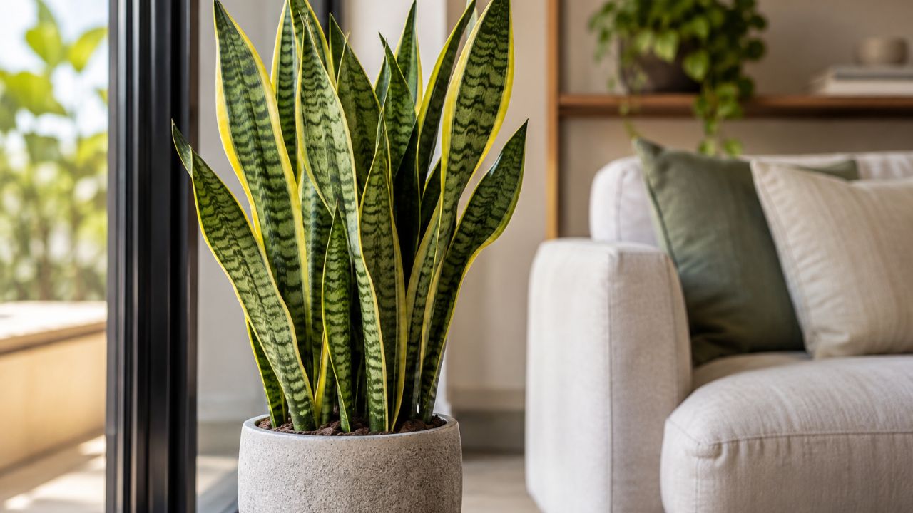 Língua-de-sogra é a planta que sobrevive ao esquecimento e ainda purifica o ar à noite