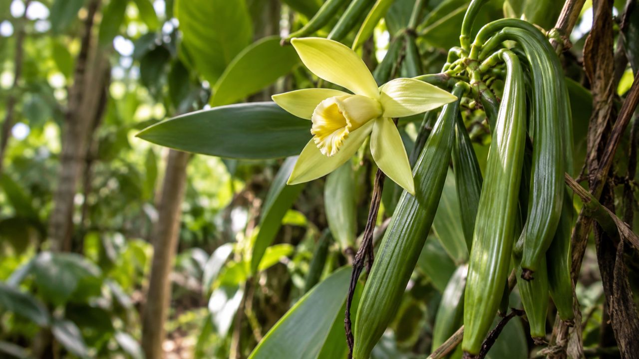 Vanilla planifolia: por que essa orquídea trepadeira é a única do mundo a produzir um fruto que vai parar na cozinha