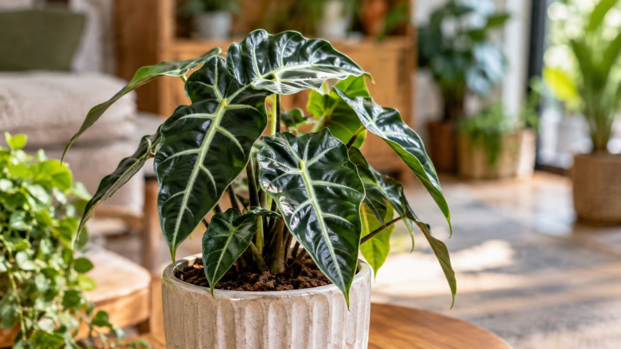 Conheci a alocasia piccolini de perto e entendi por que ela vicia colecionadores: veja luz, rega e solo ideais