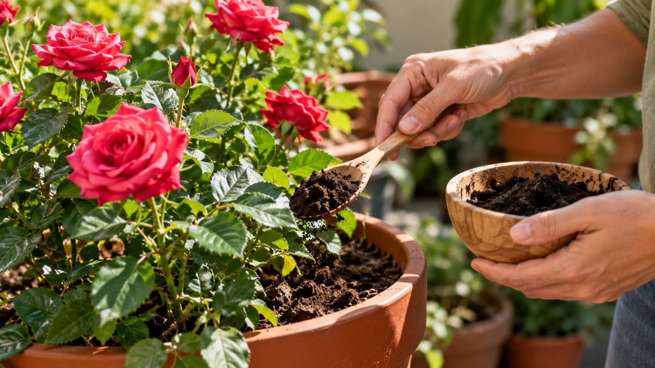 Borra de café serve para rosas? Veja o que aprendi usando o resíduo em casa e o cuidado que evita mofo no vaso
