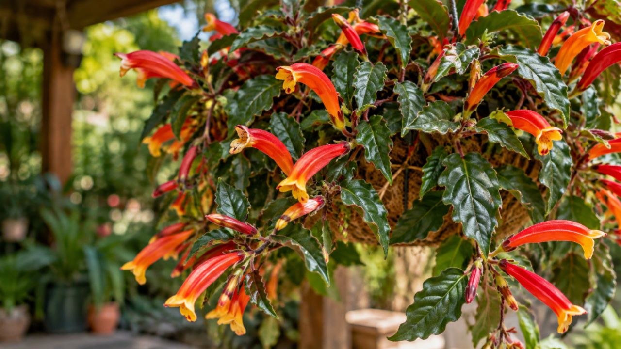 Columeia hirta: a planta com flores em forma de peixinho dourado que virou febre entre colecionadores