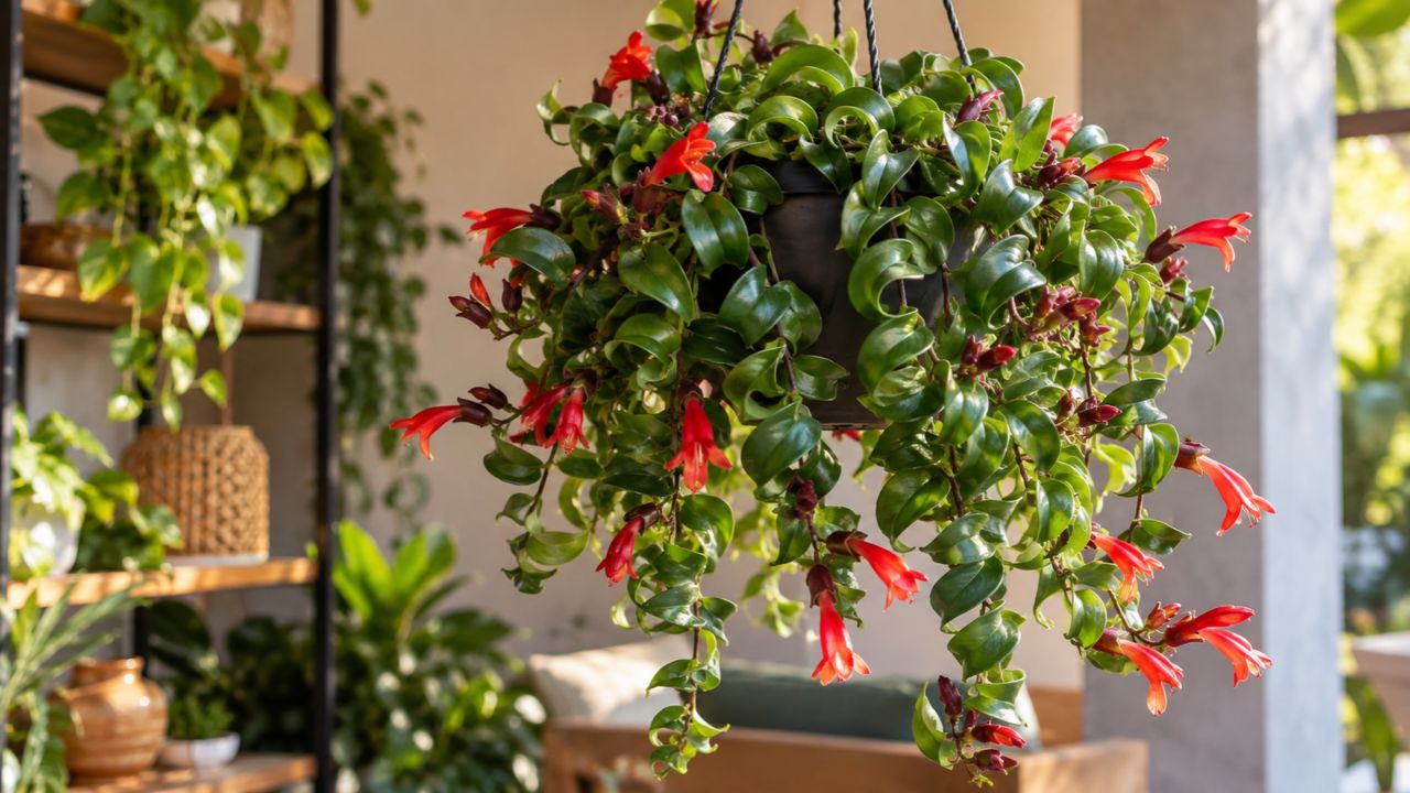Columeia Twister tem folhas enroladas e flores vermelhas: entenda como cultivar em casa e o segredo para florescer mais