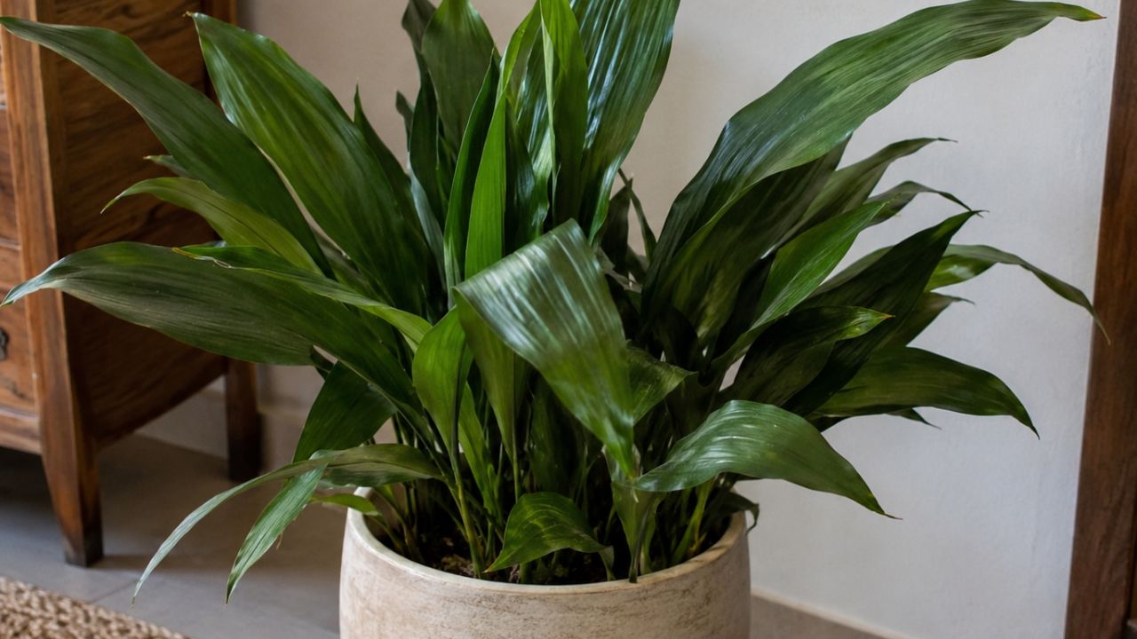 Aspidistra elatior é segura para cães e gatos e vive bem na sombra: entenda onde plantar e o erro que apodrece a planta