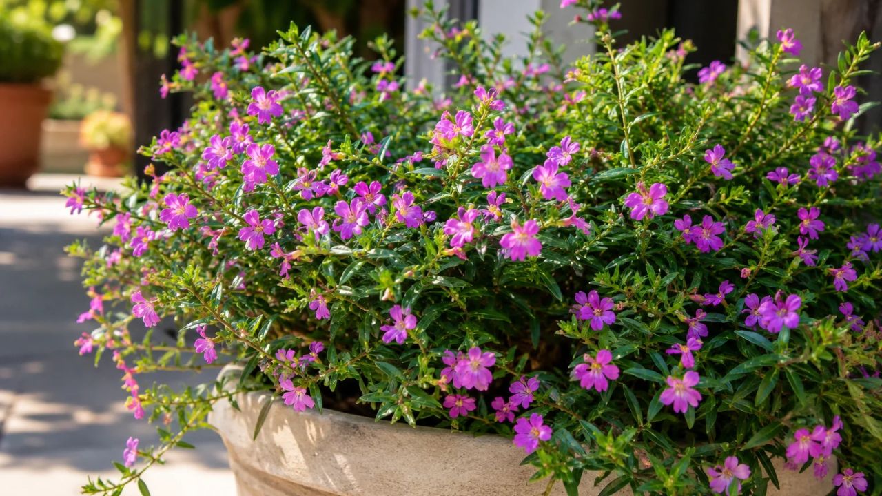 Flor érica (Cuphea hyssopifolia): a planta que floresce quase o ano inteiro e exige menos cuidado do que parece