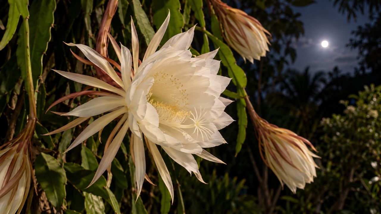 Kadupul floresce só uma noite por ano: entenda por que essa flor rara encanta jardineiros no mundo todo