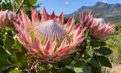 Protea cynaroides: a planta que sobrevive ao fogo e virou símbolo de resistência nos jardins