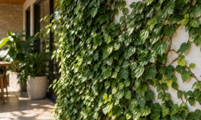 Trepadeira unha-de-gato (Ficus pumila) cobre muros com facilidade: entenda como cuidar e o erro de poda que deixa a planta descontrolada