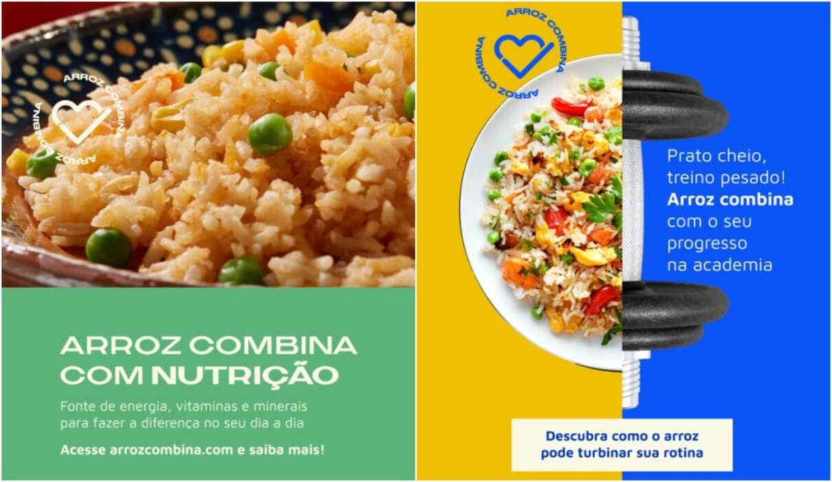 “Arroz Combina”: campanha reforça papel do arroz na mesa e no campo