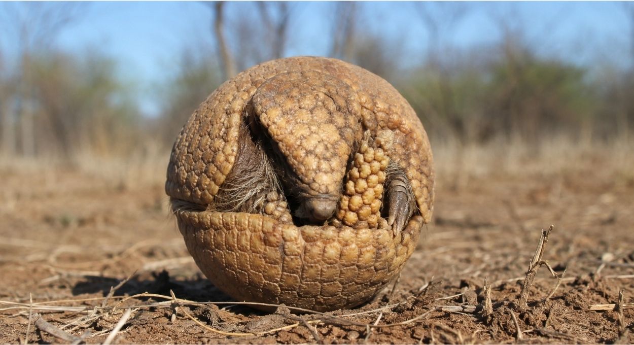 A armadura viva da Caatinga que nenhum outro mamífero brasileiro tem