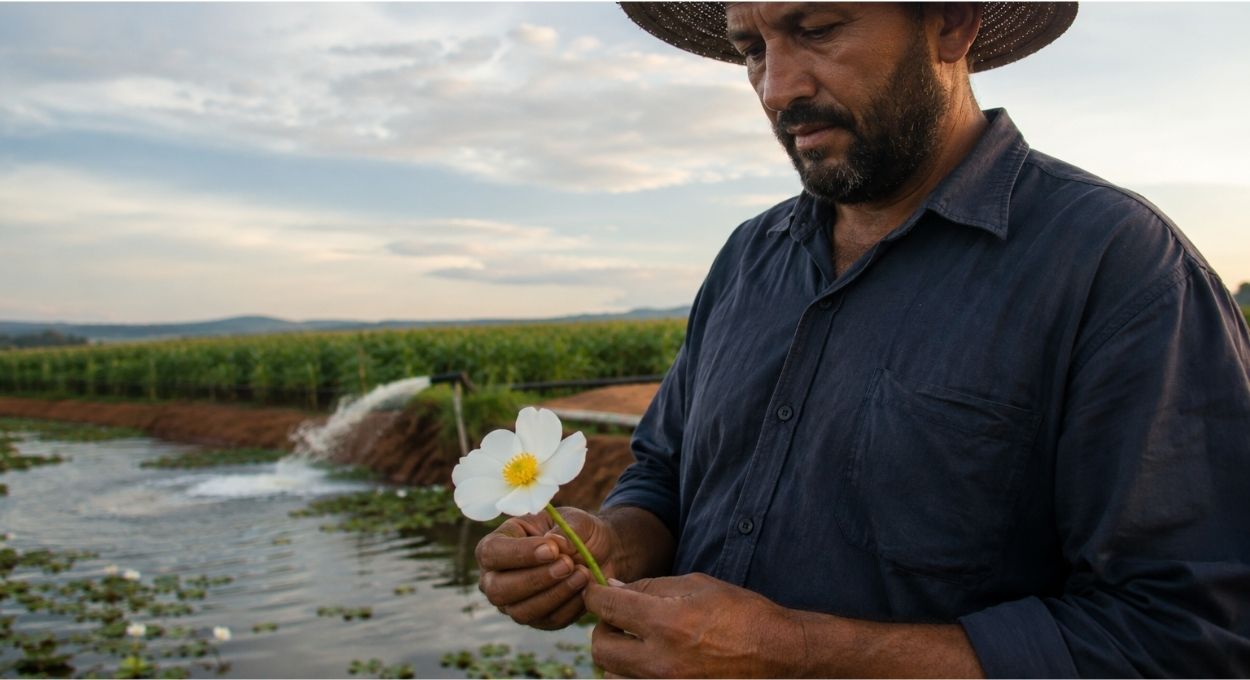 O que uma flor de brejo tem a ver com a água que irriga sua lavoura