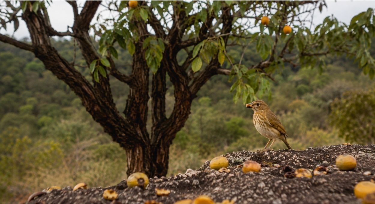 Pequizeiro em risco: a cadeia invisível entre fauna e floresta que sustenta o símbolo do Cerrado