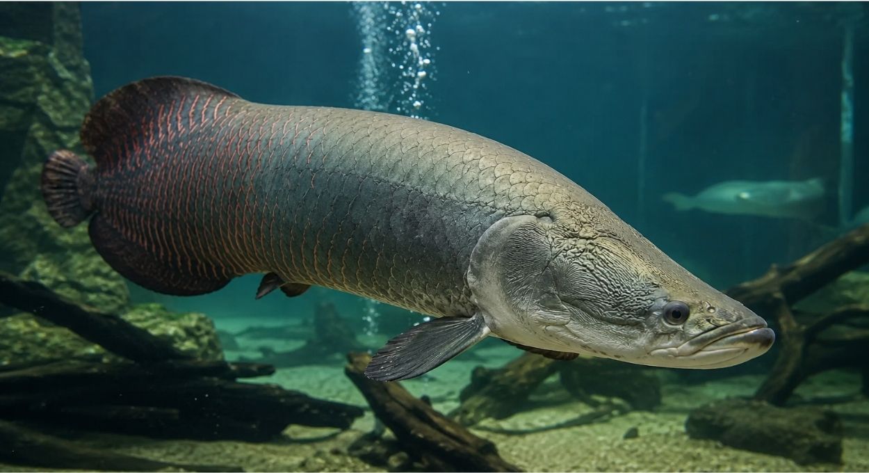 O peixe que sufoca em água limpa e oxigenada se não respirar como nós