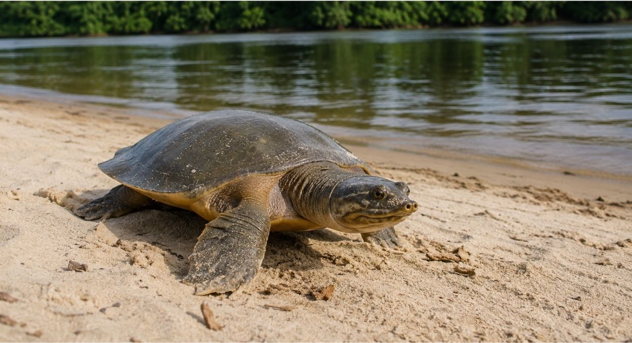 A bússola viva da Amazônia: como a tartaruga-da-amazônia encontra o caminho de volta após décadas