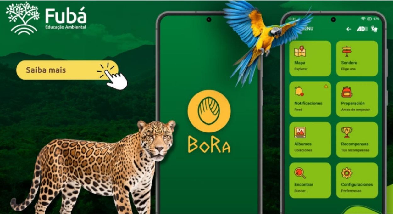 Um app gratuito para explorar parques com educação ambiental acaba de vencer o prêmio de melhor solução tecnológica para o turismo no Brasil