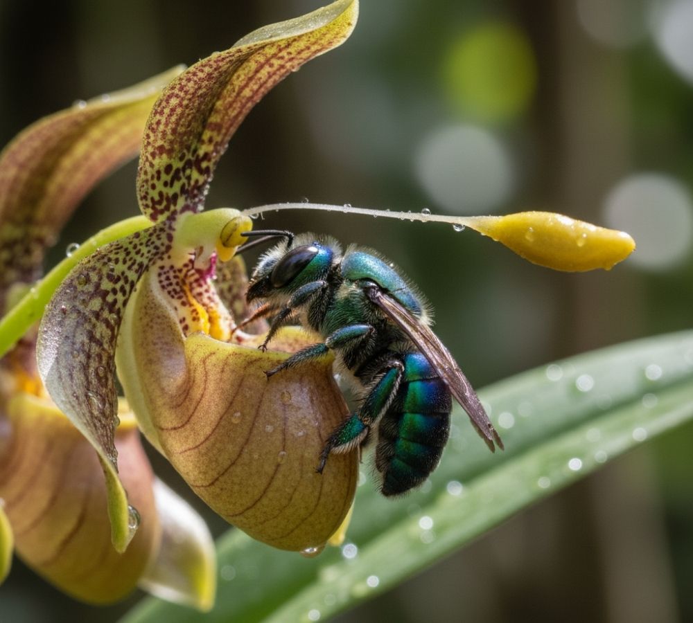 Sem néctar e sem recompensa: o truque das orquídeas brasileiras que Darwin já não conseguia parar de estudar