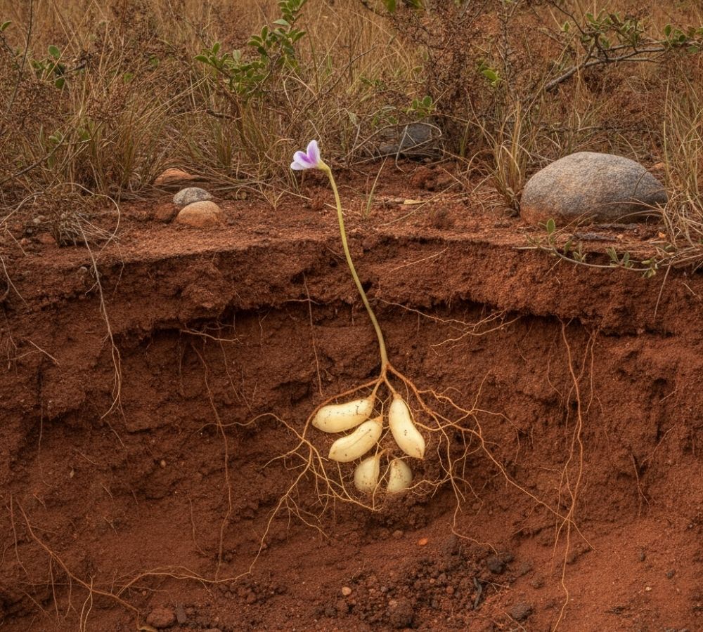 O Cerrado esconde uma planta que floresce debaixo do solo e o motivo é mais fascinante do que parece