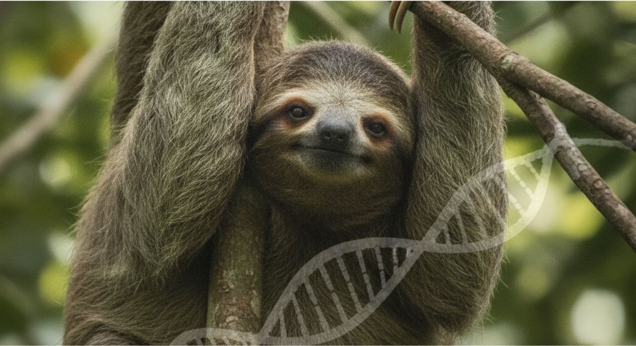 A lentidão da preguiça está escrita no DNA e a ciência levou 30 milhões de anos para chegar a essa resposta