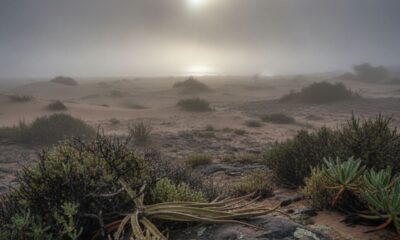 Existe um deserto onde a chuva quase nunca cai, e mesmo assim a vida floresce todos os dias
