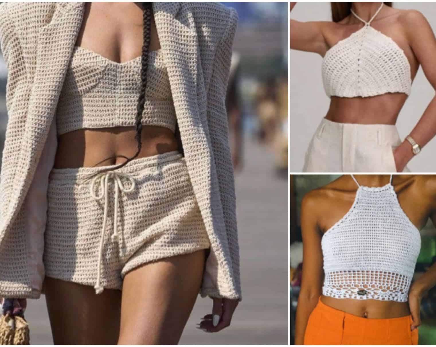 Cropped de croche