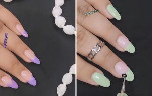 Unhas decoradas em minutos: técnica fácil com fita adesiva
