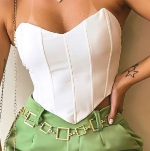 Cropped Corset: A Peça-Chave que Transforma Qualquer Visual