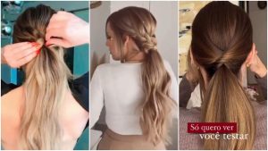 Adeus rabo de cavalo! 3 penteados práticos e frescos para os dias quentes
