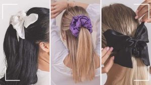 Pronta para voltar no tempo? Scrunchies são o acessório do momento na moda feminina