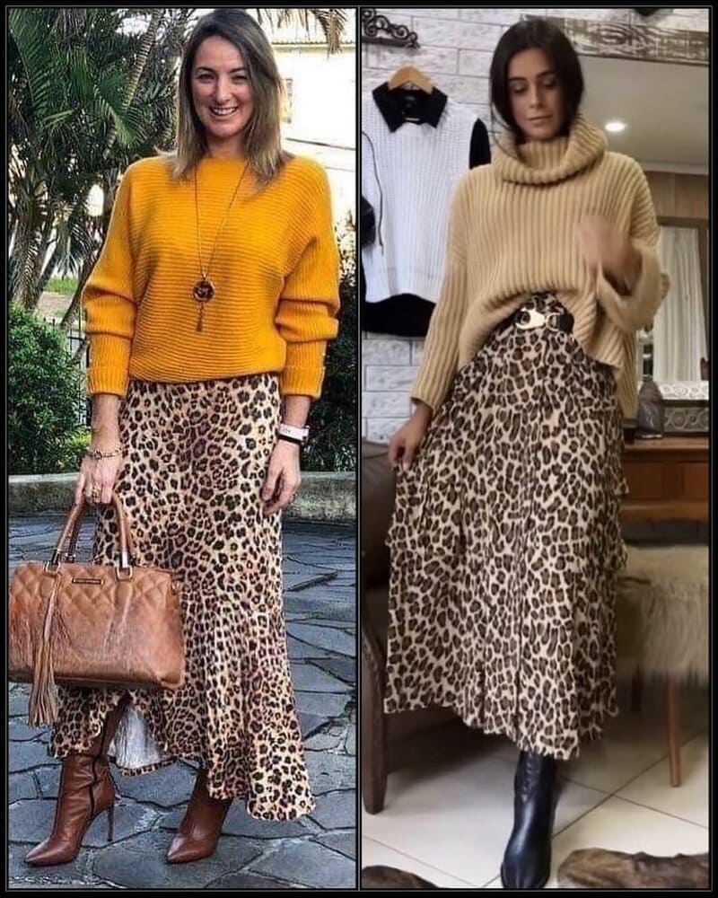 5 looks com saia animal print que mostram toda a versatilidade da peça