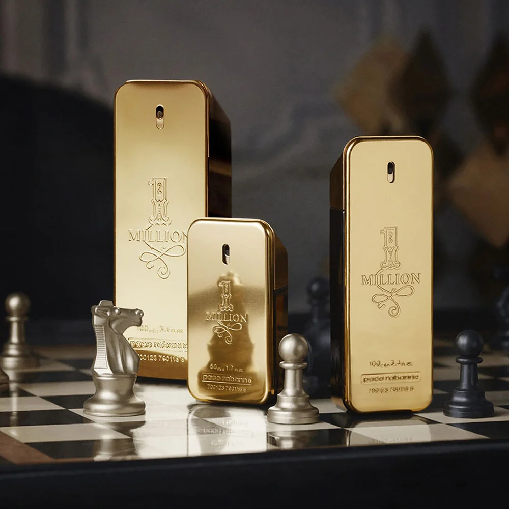 1 Million Paco Rabanne 07 - Os 6 perfumes masculinos importados mais vendidos no Brasil (e por que eles grudam na memória)