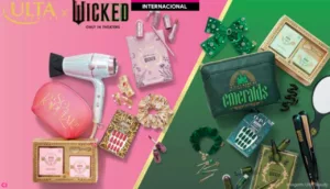 Ulta Beauty anuncia lançamento exclusivo da coleção de maquiagem inspirada em Wicked