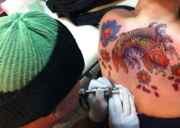 tatuagem de carpa