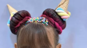 7 tutoriais de Cabelo Maluco para Meninas; com vídeo passo a passo!