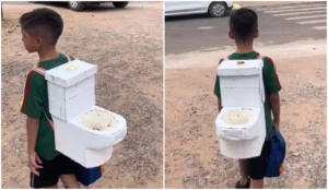 Mochila maluca inusitada viraliza no tiktok.