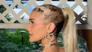 Hair Tattoos: A Nova Febre das Fashionistas para Estilos Temporários no Cabelo