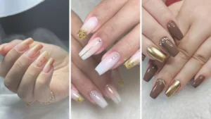 Unhas douradas: brilho e elegância para as festas de fim de ano