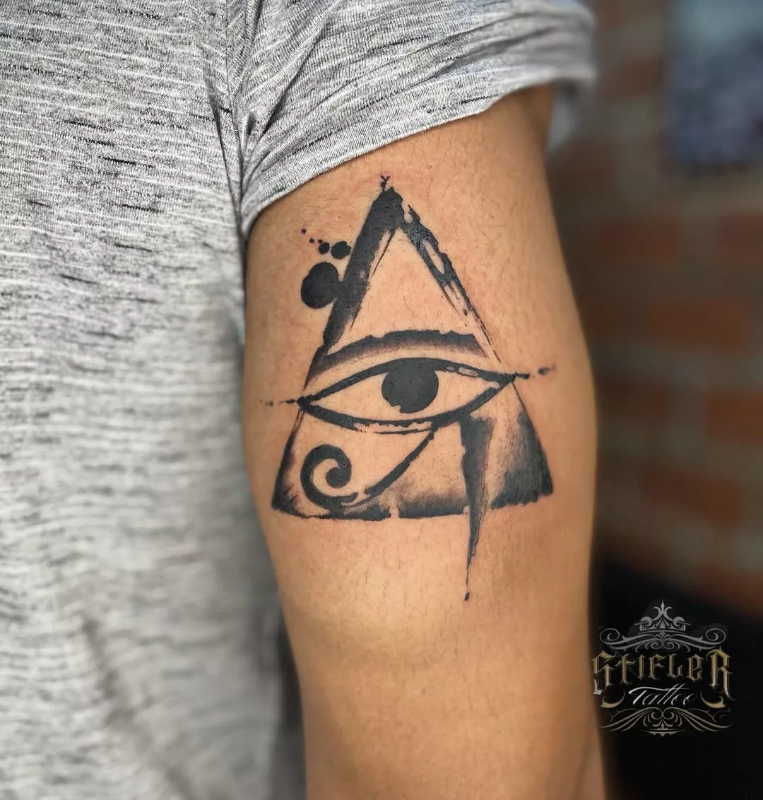 Tatuagem Olho De Horus Tatuagem Temporária Olho De Hórus Símbolo
