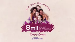 Instituto Embelleze disponibiliza 8 mil bolsas gratuitas em cursos express para o Dia Internacional da Mulher