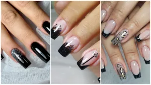 Unhas Decoradas Pretas: Estilos Modernos e Sofisticados Para Apostar Já