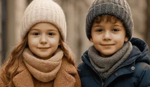 Outono/Inverno 2025 : 5 Combinações Estilosas para Meninos e Meninas