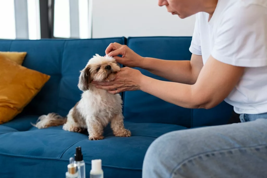 cachorro pulga 2 - Pulgas em cães e gatos: os perigos invisíveis que rondam a saúde do seu pet