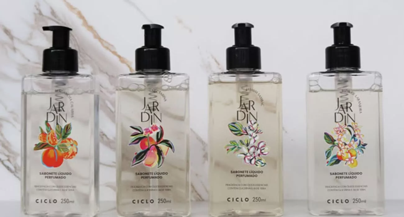 CiclocosmeticosJardin 1 - Conheça a nova linha Jardin da Ciclo Cosméticos: sabonetes líquidos que perfumam, hidratam e cuidam de você