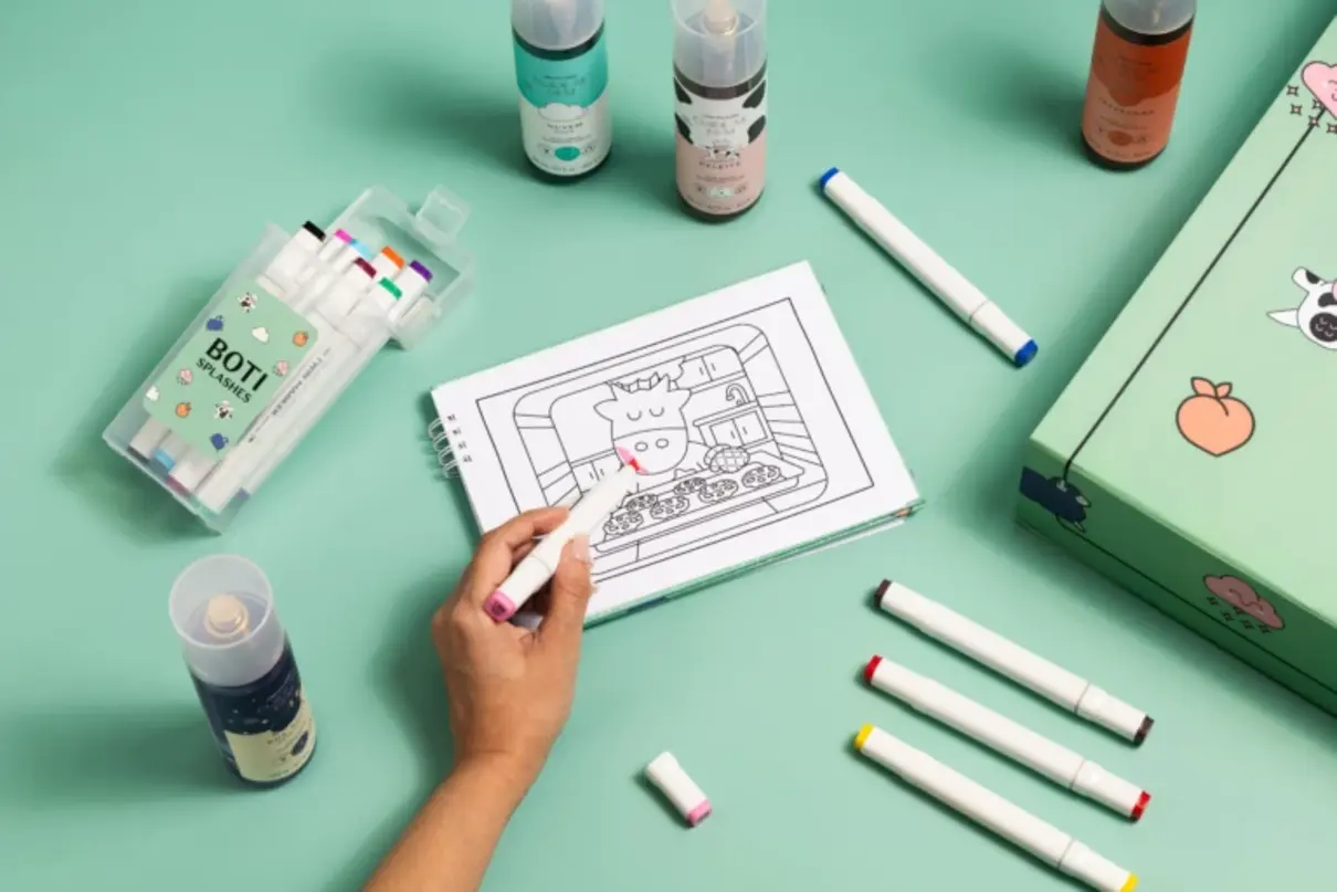 Boticario livro de colorir