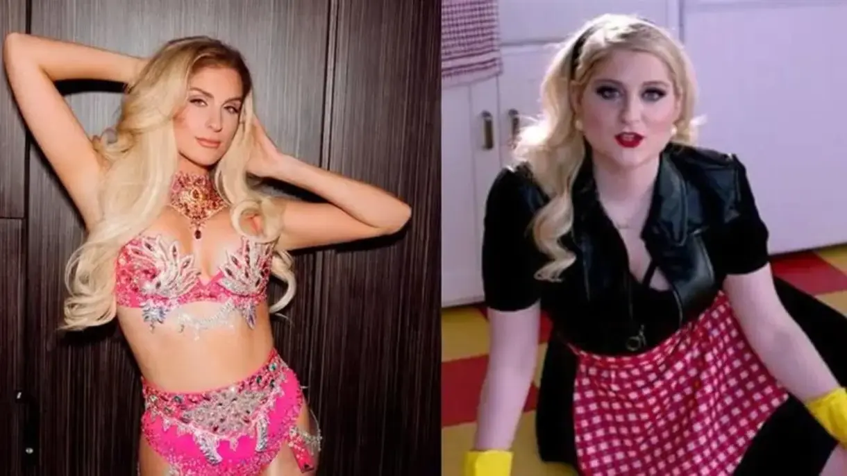 meghan trainor widelg - Meghan Trainor aparece irreconhecível após emagrecer e deixa fãs chocados