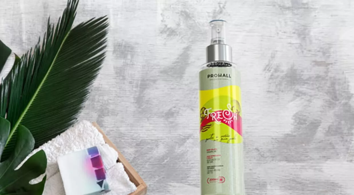 Freshcabelos - Prohall lança bruma corporal e capilar que perfuma, hidrata e ilumina com um só spray