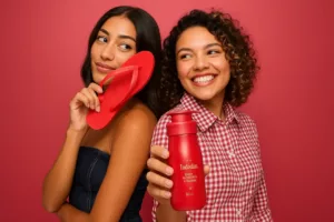 Natura e Havaianas lançam kit junino com aroma de maçã do amor – e você vai querer colecionar